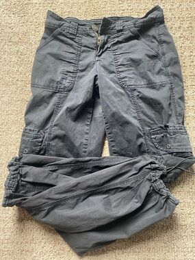 Garage Black Cargo Pants